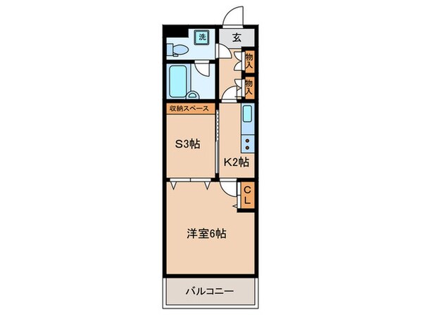 ペイサージュ代田の物件間取画像